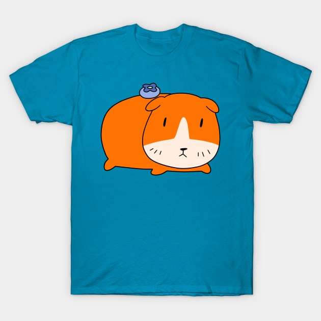 Blueberry Guinea Pig T-Shirt by saradaboru